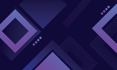 Gradient geometric shapes on dark background