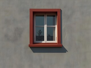 Obraz premium Colorful House Exterior Window Door Inspiration Photography Art