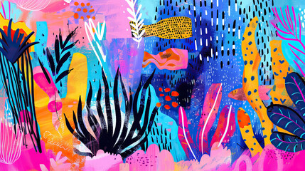 Fototapeta premium Abstract colorful background