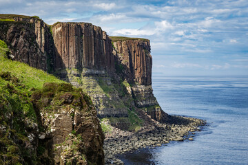 Kilt Rock on the Isle of Skye in Scotland