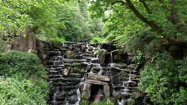 Virginia waters waterfall uk england - stream walking park - things to do in Surry 