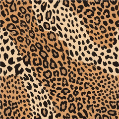  Leopard trendy pattern background. Fashionable wild animal cheetah skin natural texture for fashion print design, banner, cover, wallpaper. leopard vector seamless repeating stylish design.