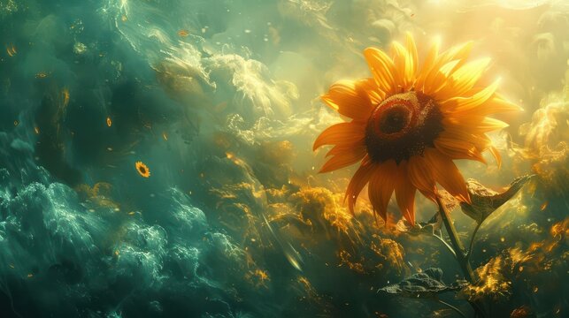 Sunflower in a parallel universe