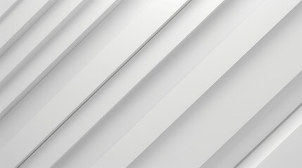 Obraz premium Modern abstract white background with minimalist diagonal lines, perfect for sleek and elegant designs.