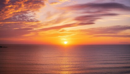 Obraz premium sunset over the sea