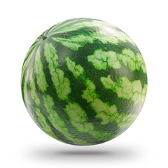 Watermelon Fruit on white on white background.
Watermelon Fruit isolated on transparent background.