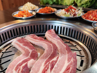 サムギョプサル　韓国料理