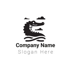 Alligator Logo Design Concepts, Vector, Illustration