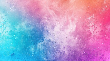 Fototapeta premium Multicolor gradient grainy texture abstract background, perfect for adding a playful and vibrant touch to your designs.