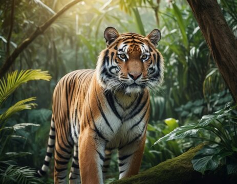 A Tiger in the Jungle
