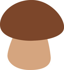 Forest mushroom design for banners and menus.