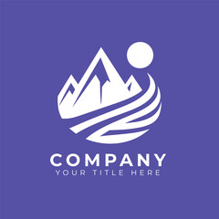 Mountain Logos and symbols template icons