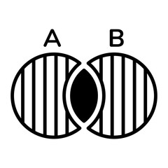 Handy doodle icon of discrete math 