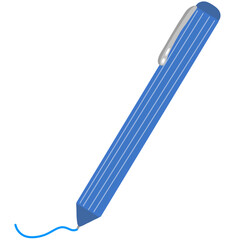 blue pen 
