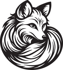 ox silhouettes vector illustration