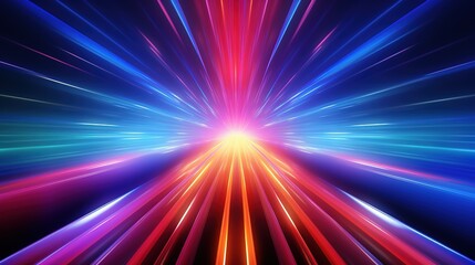 Abstract background with colorful spectrum