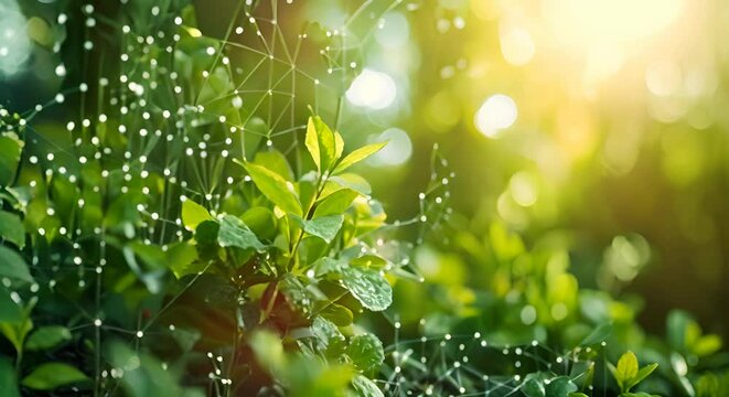 A close up exploration of emerging technologies within Clean Tech capturing the essence of innovation and sustainability in low carbon construction methods