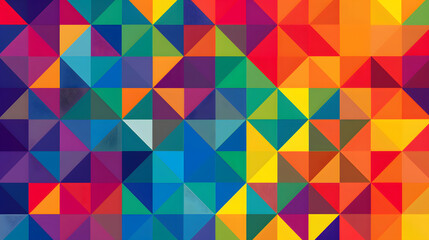 Colorful geometric pattern