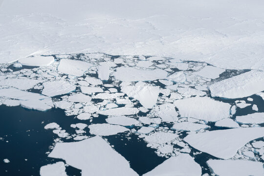 flying over antarctica