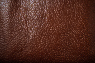 Fototapeta premium Processed collage of brown leather cloth surface texture. Background for banner, backdrop