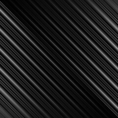 Black and white stripe abstract background. Motion lines effect. Grayscale fiber texture backdrop and banner.