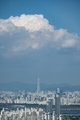 panorama of the city, Seoul