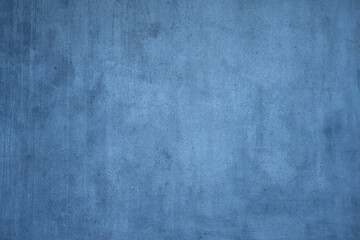 Interesting texture of a blue concrete wall