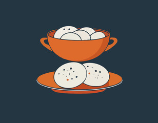 Indian Dish/Idli 
