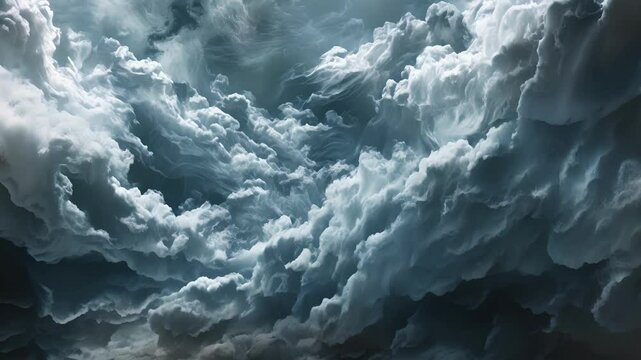 The storm clouds roiled and churned revealing fleeting glimpses of ghostly faces within their expressions changing from sorrowful to wrathful in an instant.