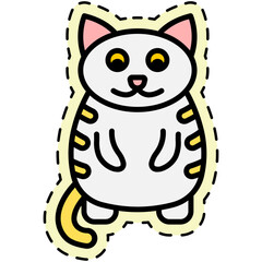 Cute Cat Sticker