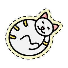 Cute Cat Sticker