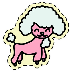 Cute Dog Sticker