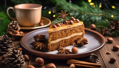 A delicious piece of ake