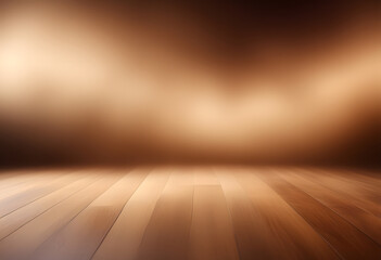 A cloud of dust or smoke billowing over a wooden floor, creating a dramatic and mysterious atmosphere.	