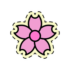 Sakura Sticker