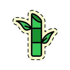 Bamboo Sticker