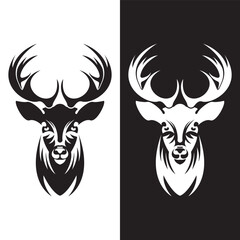 Fototapeta premium Deer vector icon illustration design