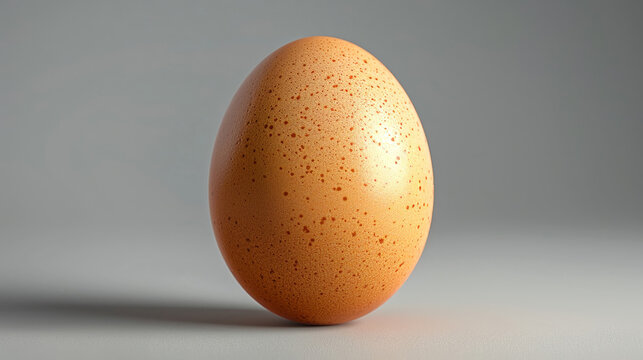 Brown egg smooth shell natural