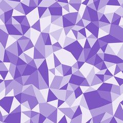 Mosaic triangles shapes background. Small triangles size. Repeatable pattern. Mystic Twilight color palette. Elegant vector tiles. Seamless vector illustration.