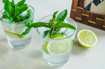 ブラックペパーミントでモヒート