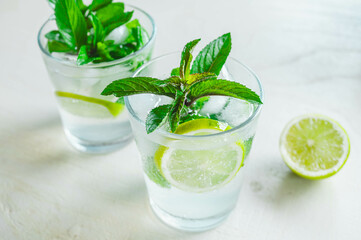 ブラックペパーミントでモヒート