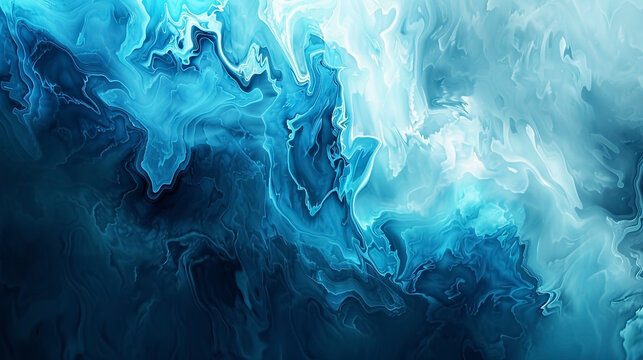 aqua blue liquid marble background.