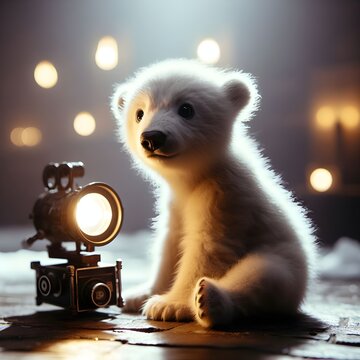 Baby polar bear