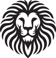 Fototapeta premium lion head logo