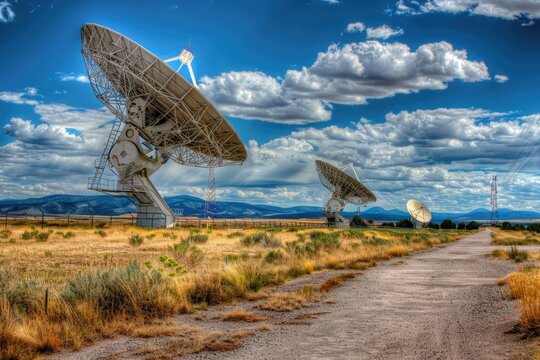 Contact Center Technology. Very Large Array Radio Telescopes in New Mexico Observatory