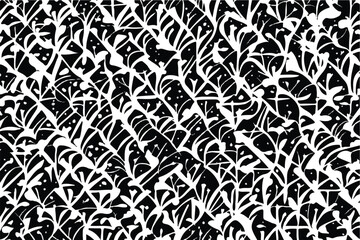 Black and white seamless abstract grunge texture. High quality illustration. Ornate glossy luxurious polished monochrome design for print and surface design.