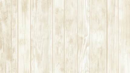 Fototapeta premium Cream white wooden wall texture background