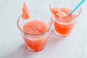 夏の飲み物　スイカジュース