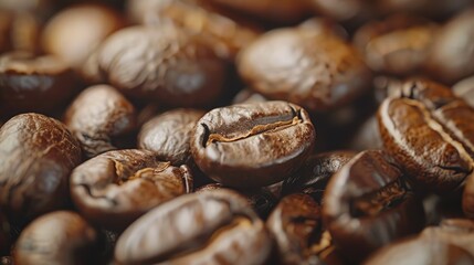 Arabica coffee beans photo for coffee related designs