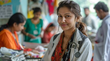 Empowering Healthcare in India: Medical Staff and Patients in Support Program
